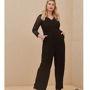 Torrid black jumpsuit